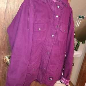 Purple Berne Coat for women